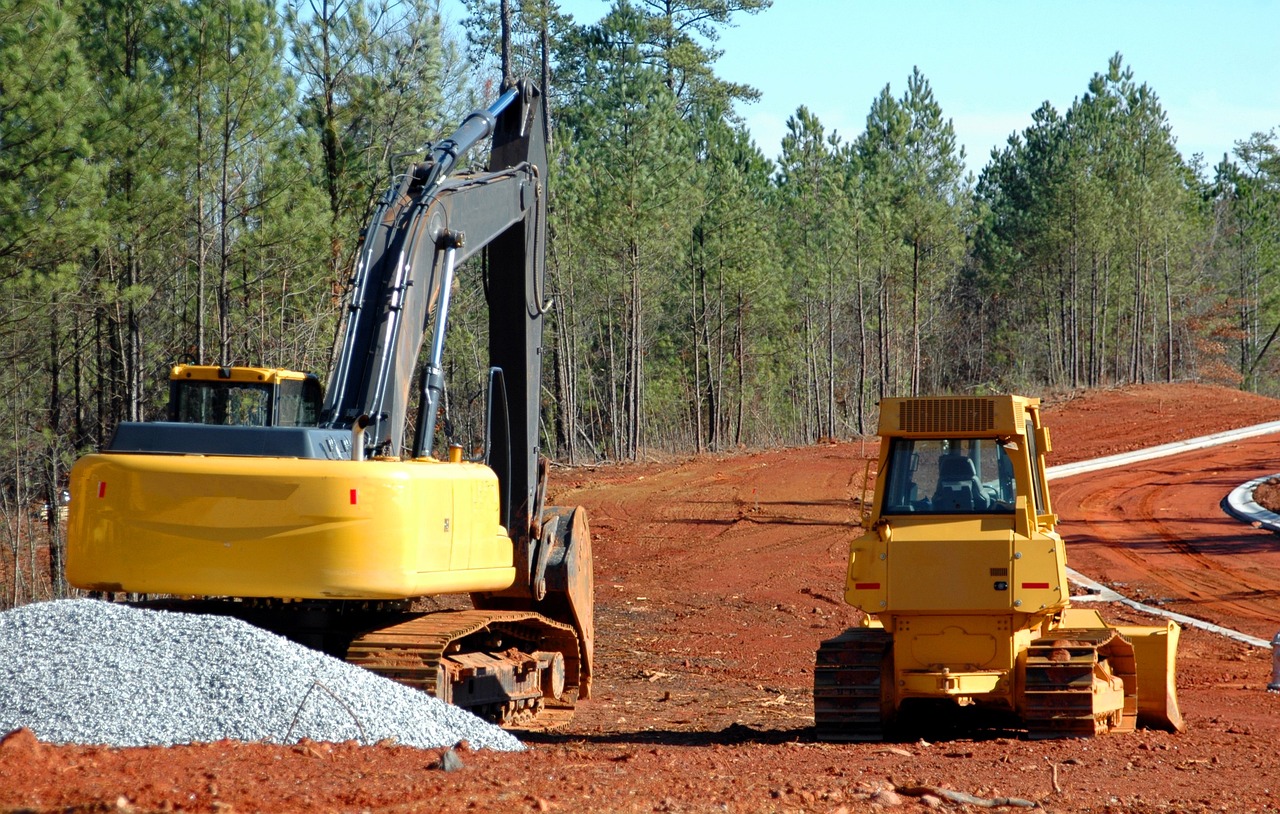 construction site, heavy equipment, bulldozer-2086521.jpg