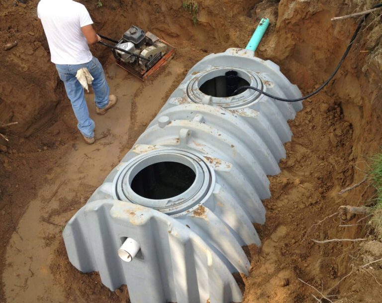 septic tank install